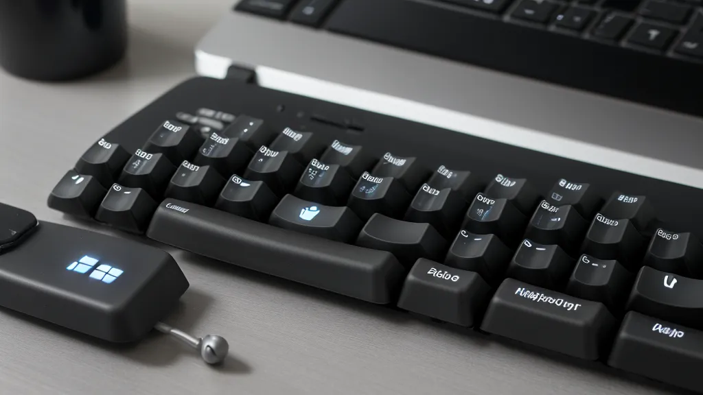 Gros plan sur les touches d'un clavier d'ordinateur montrant la texture du plastique