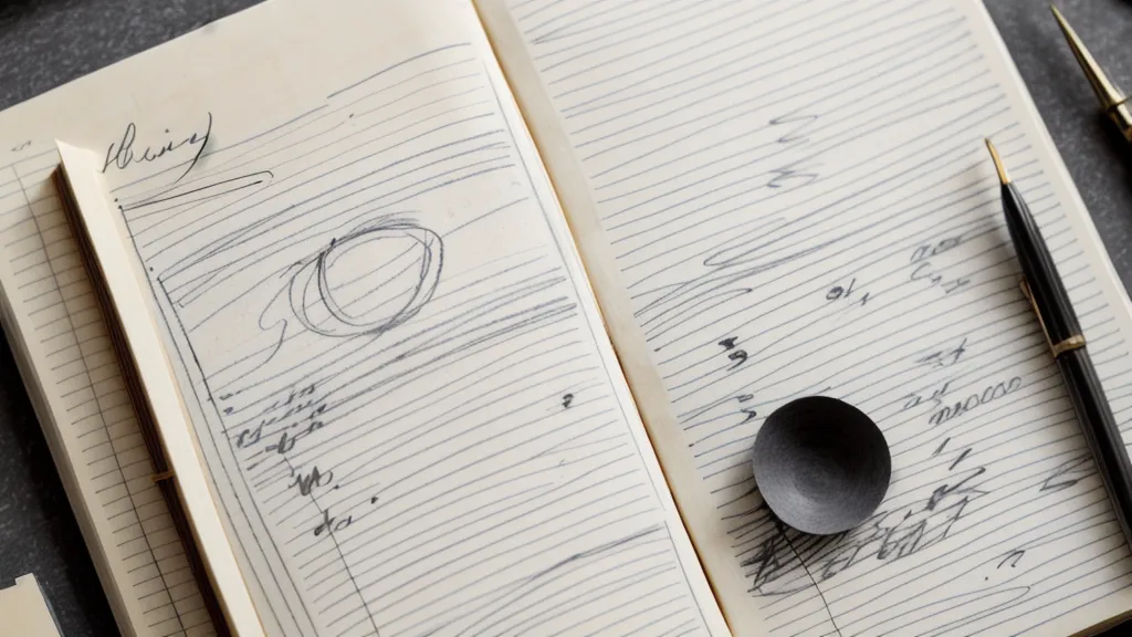 Un carnet de notes montrant la structure de la méthode STAR pour un entretien.
